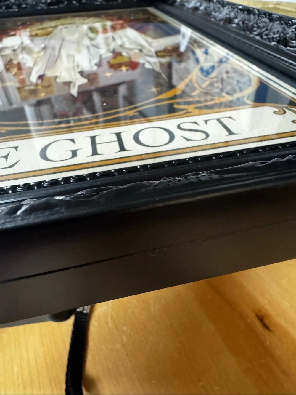 'The Ghost' Wall Art - White & Black Tarrot Card   Sapna Shah. PLEASE READ